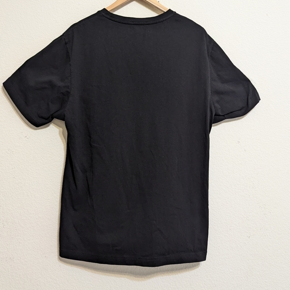 MSFTSrep Shirt Mens Medium Black Abstract Crewneck Graphic Tee - Picture 3 of 5